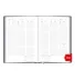 AGENDA SEMANAL CORAL LOMBADA 17 X 24 CLASSICA 128 PGS SORTIDA 