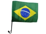 BANDEIRA ALGODAO C/HASTE MEDIA PC/10 30X40 