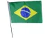 BANDEIRA TECIDO 30X40 HASTE P/MAO PC/20 