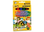 BIG CANETINHAS ABELHINHAS C/6 CORES PC/6CX 