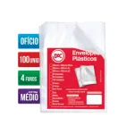 BLISTER OFICIO EXTRA MEDIO 4 FUROS C/100 