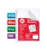 BLISTER OFICIO FINO 4 FUROS C/100 