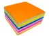BLOCO AGAPE QUAD PAPEL NEON C/BCO 80X80mm C/400FLS 