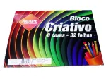 BLOCO CRIATIVO A3 8 CORES C/32 FLS 