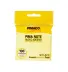 BLOCO PIMACO AMARELO PASTEL 76x76m 100fls 
