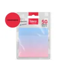 BLOCO TRANSPARENTE AZUL/ROSA PASTEL 50 FLS 