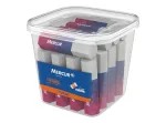 BORRACHA MERCUR TR HEXAGONAL POTE C/24 PECAS 