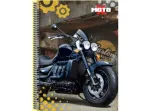 CAD CAPA DURA 1/4 96FLS X-MOTO PC/8 