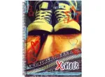CAD CAPA DURA 200FLS 10X1 X-SHOES PC/4 