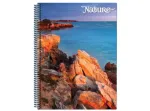 CAD CAPA DURA 300 FLS 15X1 NATURE PC/3UN 