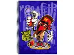 CAD CAPA DURA 96FLS 1X1 GRAFFIX  PC/6 