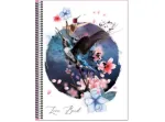 CAD CAPA DURA 96FLS 1X1 LOVE BIRDS PC/6 