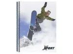 CAD CAPA DURA 96FLS 1X1 X-SPORTS PC/6 
