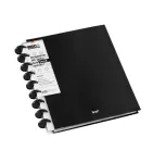 CADERNO DISCO BLACK - 242 X 190 - 80FLS 