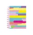 CADERNO UNIV C/D 1X1 KITDISC FASHION WORLD 80FLS  