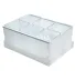 CAIXA ORGANIZADORA DE OBJETOS C/6 CRISTAL 