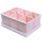 CAIXA ORGANIZADORA DE OBJETOS C/6 ROSA 