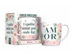 CANECA PORCELANA URBAN 300ML - ESPALHE AMOR 