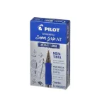 CANETA ESF BPGP-S GRIP 10R-M 1.0 AZUL CX/12  