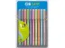 CANETA ESF BPX 0,7MM ESTOJO C/10 CORES 