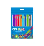 CANETA ESF CIS CLUB EST C/8 CORES 