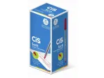 CANETA ESF CIS SCRIT VERMELHA CX C/50 