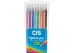 CANETA ESF CIS SPIRO 0,7MM GLOW EST C/8 