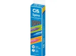 CANETA ESF CIS SPIRO 0,7MM PRETA CX C/12 