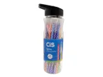 CANETA ESF CIS SPIRO 0,7MM PT C/24 SORT 