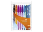 CANETA ESF PM KILOM 100 COLORZ SORT POUCH C/8 