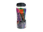 CANETA ESF  WOW 0.7 COLORIDA/PRETO PT C/50UNI SORTIDAS  
