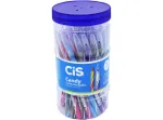 CANETA ESFEROGRAFICA CIS SORTIDA PT/50UN 