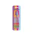 CANETA ESFEROGRAFICA JET LUX MENTOS BL/4 CORES CX/10BL 