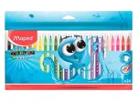 CANETA HIDROGRAFICA OCEAN POLVO ESTOJO X 24 CORES 