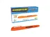 CANETA MARCA TEXTO LARANJA MP612 C/12  