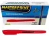 CANETA MARCA TEXTO VERMELHA MP612 C/12 