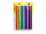 CANETA MICROLINE CORES 0,4MM BLISTER C/12  