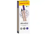 CANETA MICROLINE LILAS 0,4MM C/12 