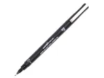 CANETA UNI PIN 0.8 PRETA CX C/12 