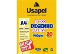 CD DESENHO BCO USAPEL 140G/M2 A4 C/20FLS 
