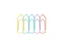 CLIPES PARA PAPEL 2/0 COR PASTEL PT C/50UN 