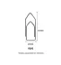 CLIPS ACO GALVANIZADO LL N  10/0 C/18UN PC/10CX 