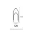 CLIPS ACO GALVANIZADO LL N  3/0 CX 450 UN PC/2CX 