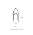 CLIPS ACO GALVANIZADO LL N  4/0 CX 420 UN PC/2CX 