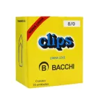 CLIPS ACO GALVANIZADO LL N  8/0 CX 25 UN PC/10CX 