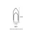 CLIPS ACO GALVANIZADO LL N  8/0 CX 25 UN PC/10CX 