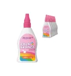 COLA BRANCA 90G CORES MAGICAS MERCUR PCT 6 PCS 