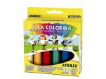 COLA COLORIDA 23GRS C/6CORES  