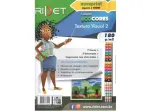 ECOCORES TEXTURA 2 7 CORES A4+ 23X32CM 36 FLS 