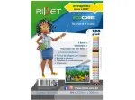 ECOCORES TEXTURA 7 CORES A4+ 23X32CM 36 FLS 